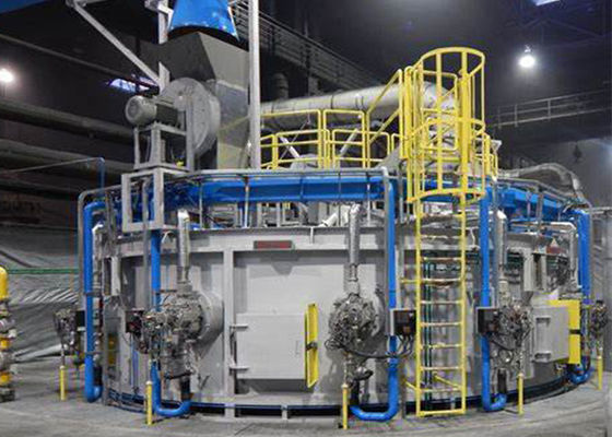 quality 전기 유리 가열로 높은 효과적 기계류를 녹이는 붕규산염 factory